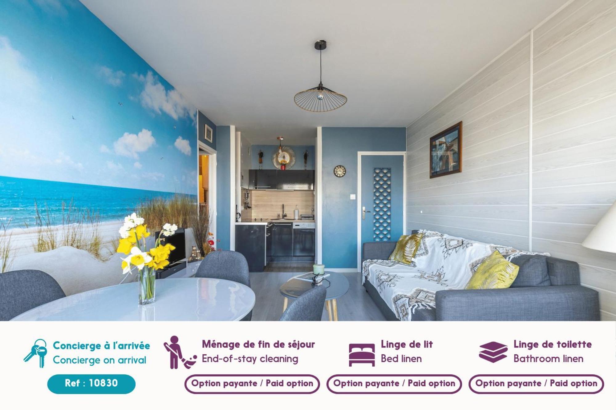 Magnifique Vue Sur L'Ocean- Appartement Pour 2 Plage-des-Demoiselles Екстер'єр фото